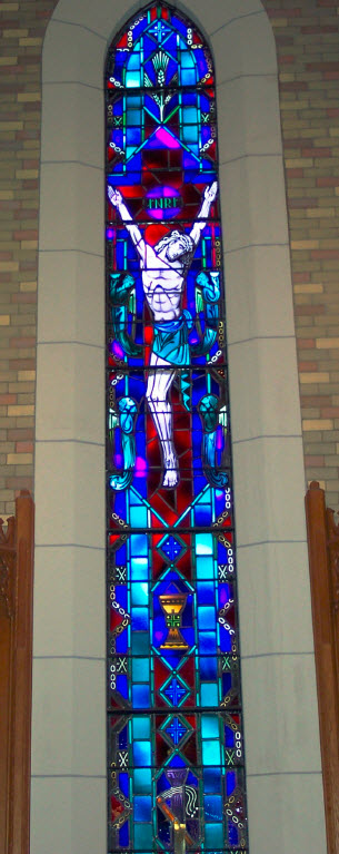 The Redemption Window, St. John's Lutheran Church, Effingham, IL